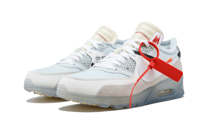 Look Stylish with the White Nike x Off White Air Max 90 for Men