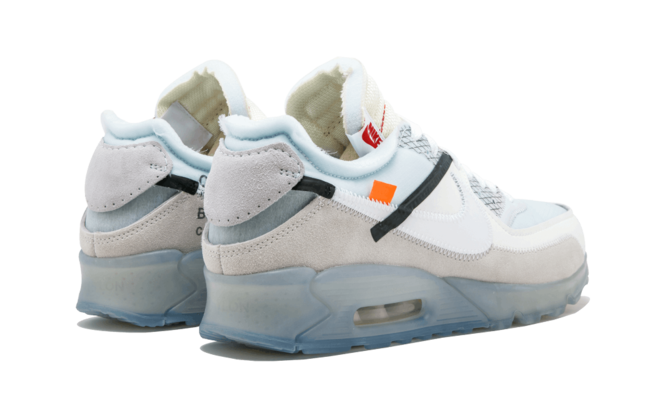 Look fab with Nike x Off White Air Max 90 - White for Women