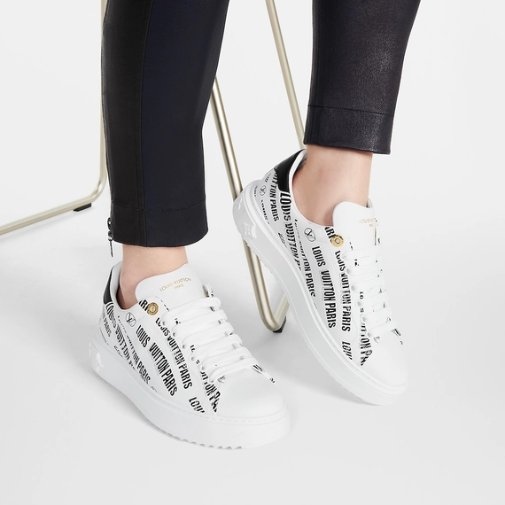 Women's Luxury Sneaker - Louis Vuitton Time Out
