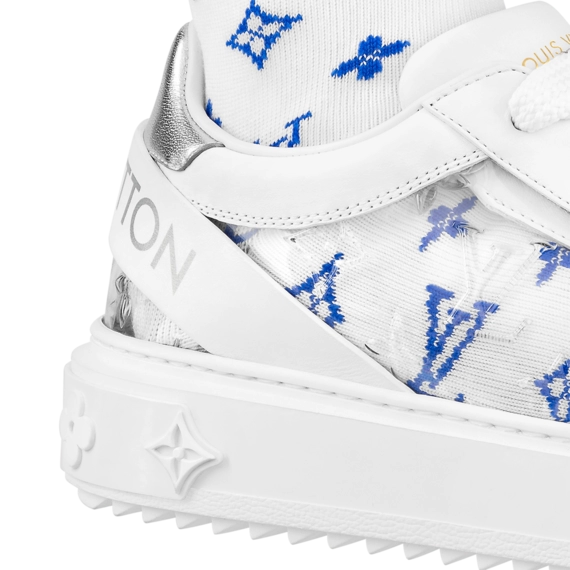 Women's Louis Vuitton Time Out Sneaker Silver - Get Discount Now at Our Fashion Designer Online Shop!