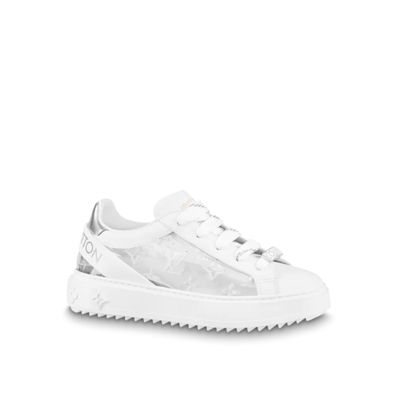 Shop Women's Louis Vuitton Time Out Sneaker Silver - Get Discount Now!