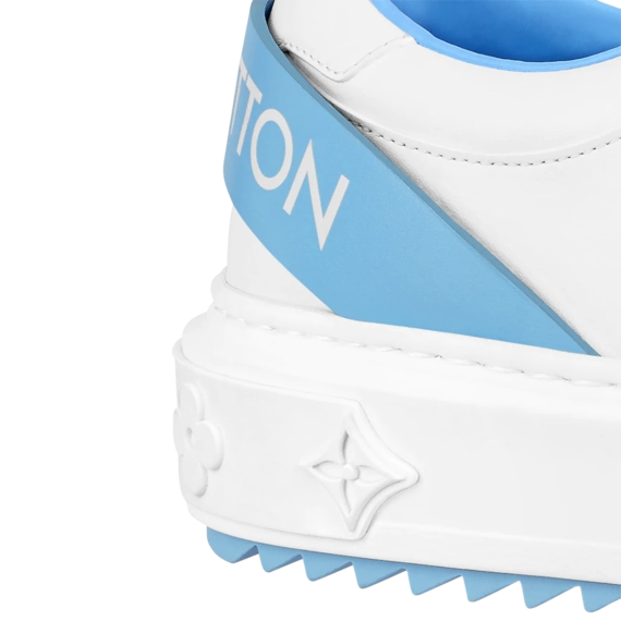 Women's Louis Vuitton Time Out Sneaker Light Blue - On Sale Now!