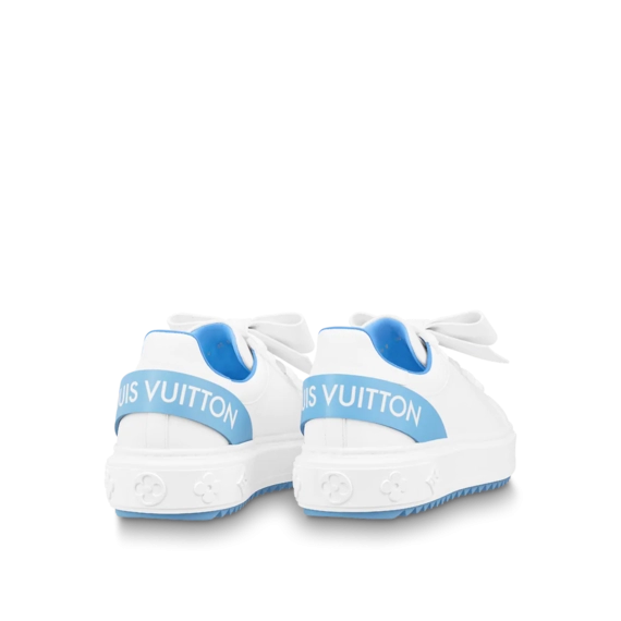 Grab Your Women's Louis Vuitton Time Out Sneaker Light Blue - On Sale Now!