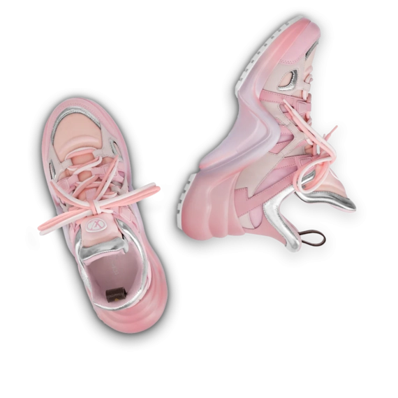 Shop the Lv Archlight Sneaker Rose Clair Pink for Women's Sale