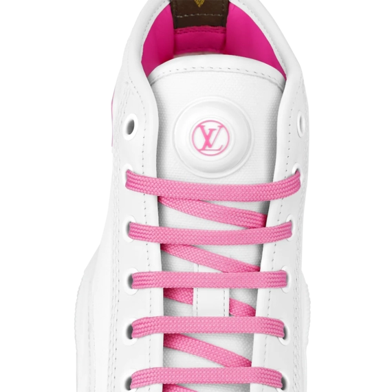 Women's Lv Squad Sneaker Boot White / Pink - Don't Miss Out!