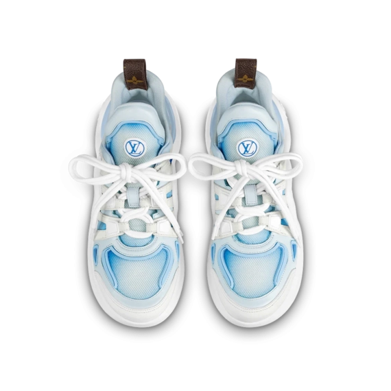 Women's Lv Archlight Sneaker Light Blue - The perfect designer shoe for any look