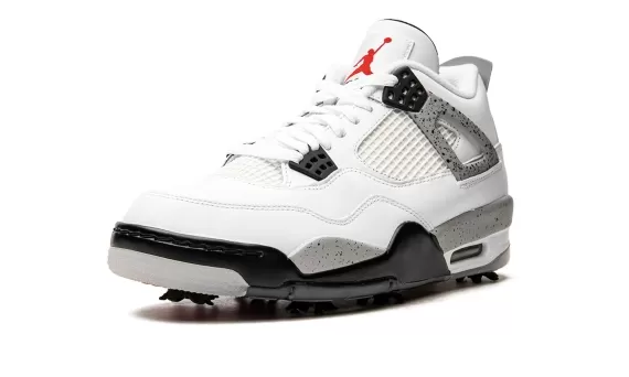 Air Jordan 4 Golf - White Cement