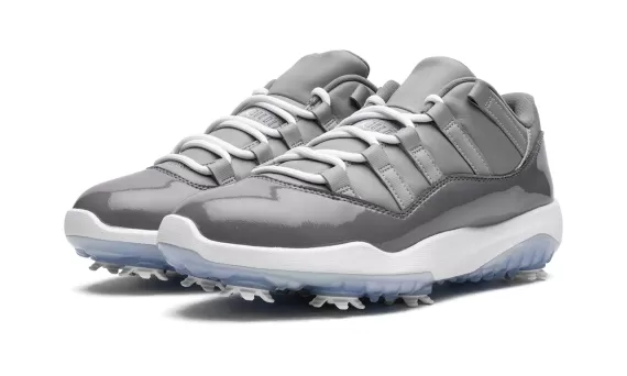 Jordan 11 Low Golf - Cool Grey