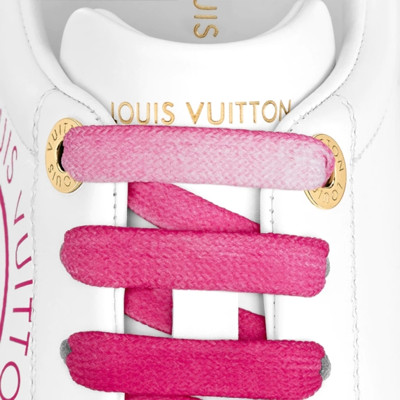 Shop Women's Louis Vuitton Time Out Sneaker Fuchsia Pink Now!