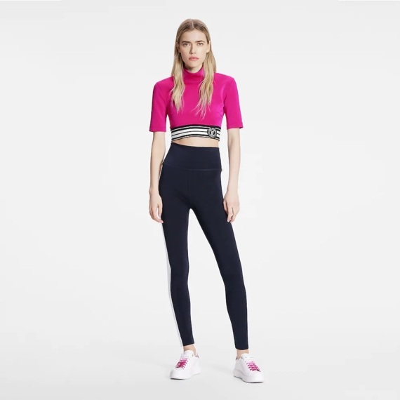 Fashionable Women's Louis Vuitton Time Out Sneaker Fuchsia Pink on Sale