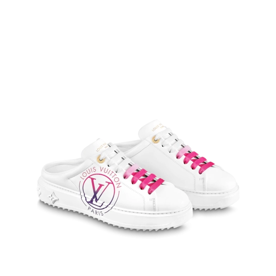 Women's Louis Vuitton Time Out Open Back Sneaker for Sale
