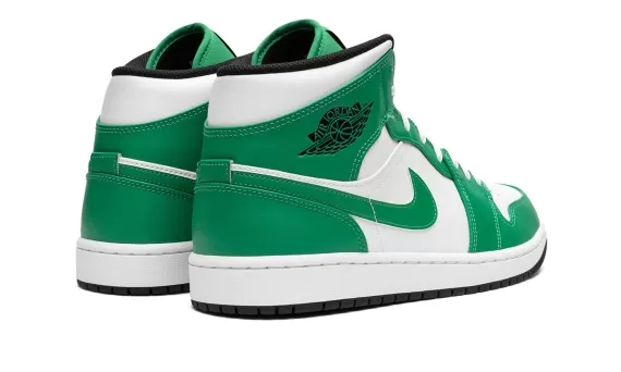 Air Jordan 1 Mid - Lucky Green