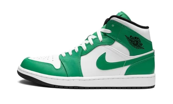 Air Jordan 1 Mid - Lucky Green