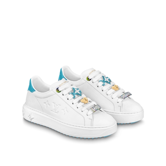 Luxury Sneakers for Women - Louis Vuitton Time Out with Discount!