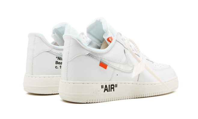 Sale on women's Nike x Off White Air Force 1 07 - ComplexCon!