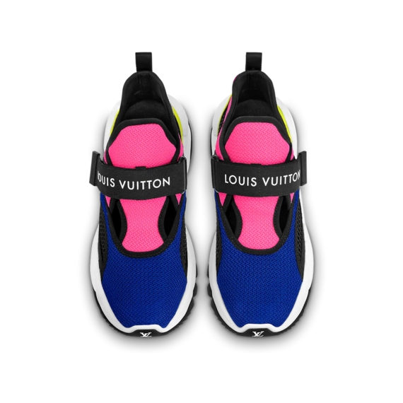 Women's Louis Vuitton Run 55 Bleu Roi Blue Sneaker - Buy Now