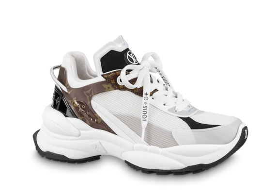 Shop Louis Vuitton Run 55 Sneaker White for Women and Get Sale Now!