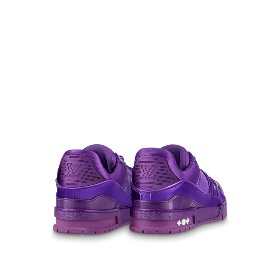 Sale on Men's LV Trainer Sneaker Purple - Get Yours Now!