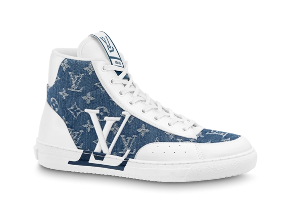 Buy Louis Vuitton Charlie Sneaker Boot Blue for Women - On Sale Now!