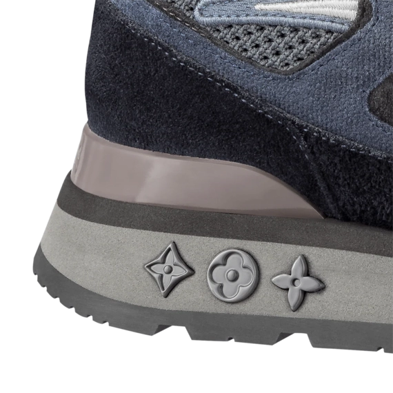 Women's Louis Vuitton Run Away Sneaker Navy Blue at Discounted Price.