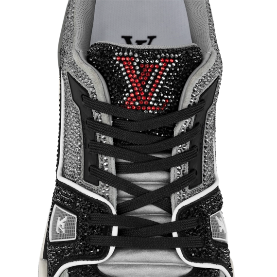 Men's LV Trainer Sneaker Black: Get it at a Discount