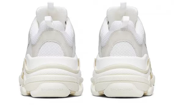 Get White Balenciaga Triple S Trainers - Shop Women's Fashion Now!