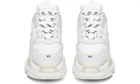 Find Men's Trainers White - Balenciaga Triple S with Discounts