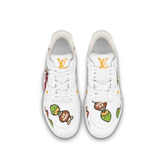 Men's LV Trainer sneaker White - Get the Latest Fashion Design at Discount!