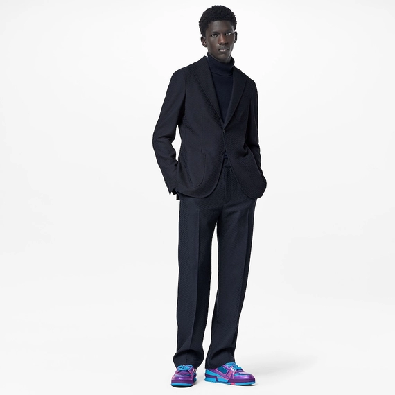 Shop Now! Men's Louis Vuitton Trainer Sneaker - Blue