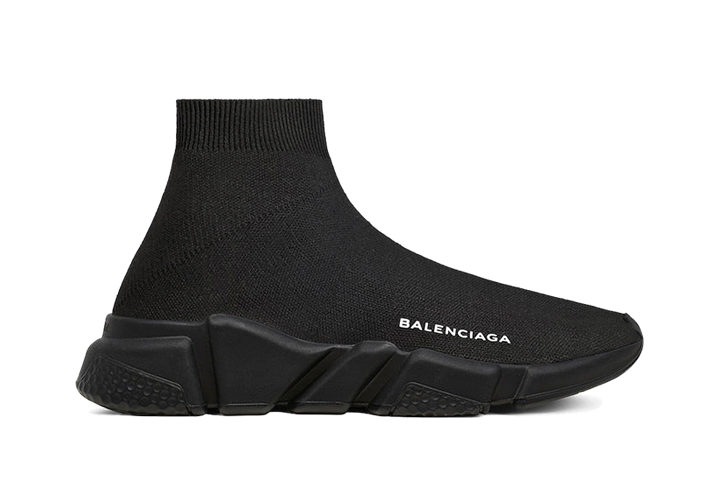 buy cheap  Balenciaga Speed  Trainers Mid Black