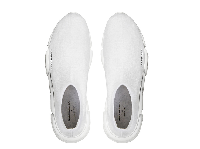 Get Women's BALENCIAGA SPEED RUNNER MID WHITE at Discounted Price Now